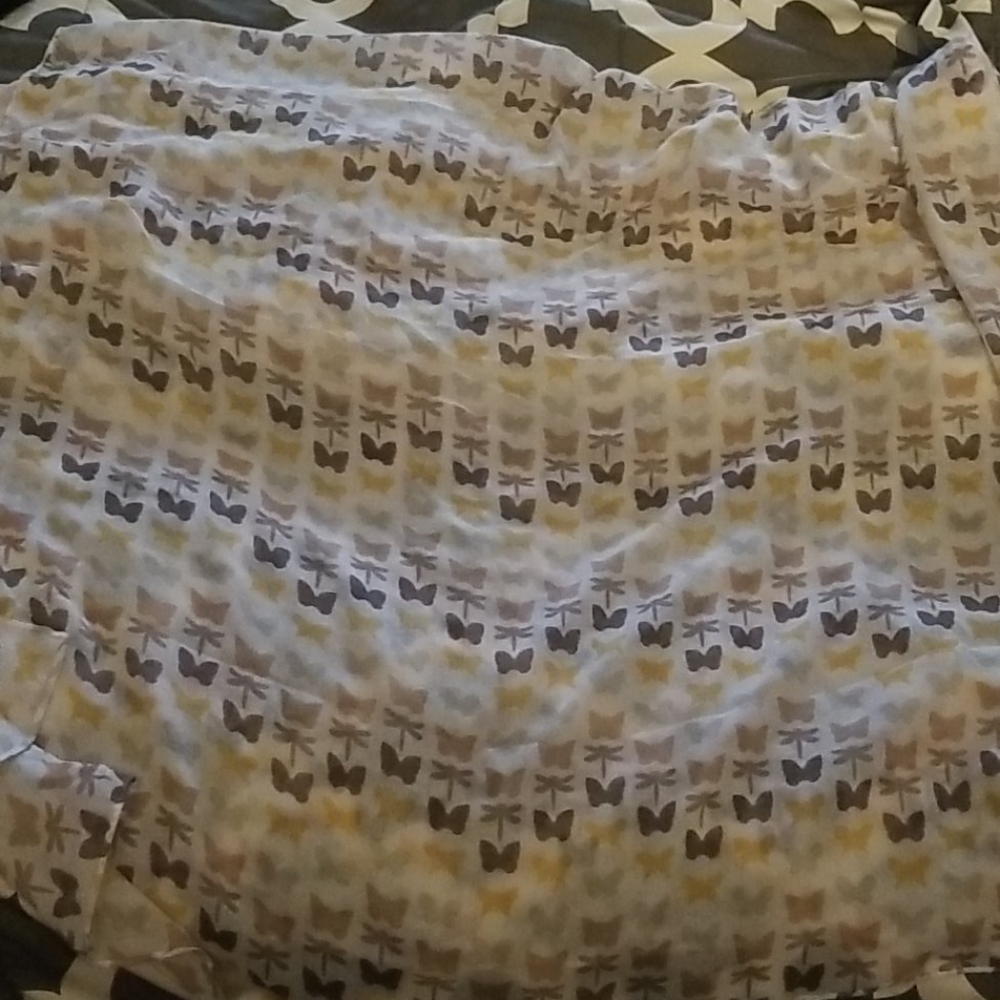 Butterfly scarf
